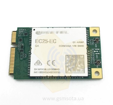 4G модем QUECTEL EC25-E Mini PCIE — GSM Sota