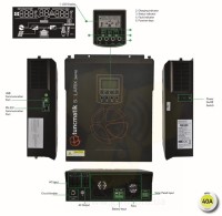  Tuncmatik 3MP60 3kW MPPT 60A зарядний сонячний автономний інвертор фото 3 — GSM Sota
