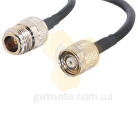 Пигтейл N-Female на RP-TNC Male кабель RG58 20 см фото 2 — GSM Sota