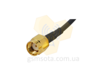 Реверсивный разъем SMA (папа, штекер) для кабеля RG-174 пайка фото 3 — GSM Sota