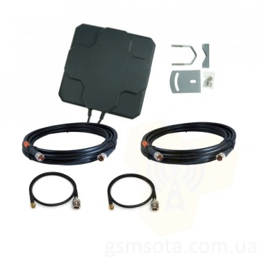 Кабельная сборка комплект для Sota MIMO DP9 20 м Одескабель RG213 sma — GSM Sota