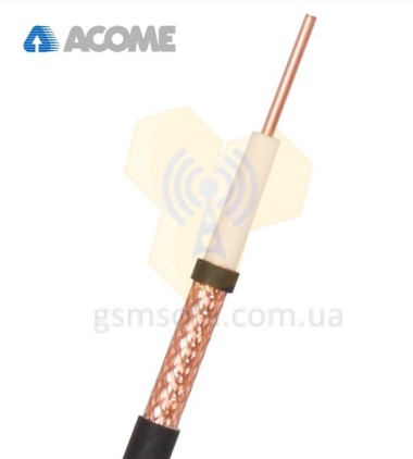 ВЧ-кабель Acome HPL-50-3/8XF (RG8U) — GSM Sota
