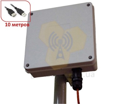 Антенний бокс 4G OB-M2х15 USB 10 метрів — GSM Sota
