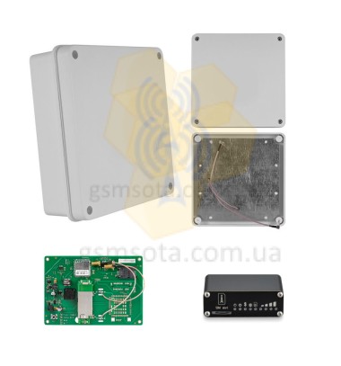 Антена-бокс OB-M2х15 з 3G-4G PoE роутером Mini-Board RSIM, модемом і SIM інжектором — GSM Sota