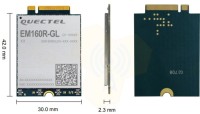  Quectel EM160R-GL AP модем LTE категорії Cat16 швидкість до 1Гб, MIMO 4x4 фото 3 — GSM Sota