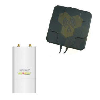Wi-Fi точка доступу Ubiquiti Rocket M2 + WiFi антена — GSM Sota