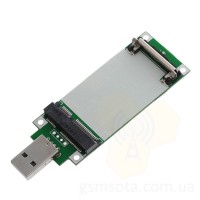 Переходник Mini PCIe to USB для LTE модемов cat.4, cat.6, cat.12, cat.16 фото 4 — GSM Sota