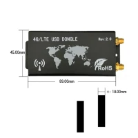  Адаптер Mini PCIe на USB для модулів Quectel EP06-E EC25-AF EC25-AU фото 4 — GSM Sota