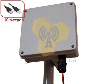 Антенний бокс 3G-4G OB-M2х15 USB 10 метрів — GSM Sota