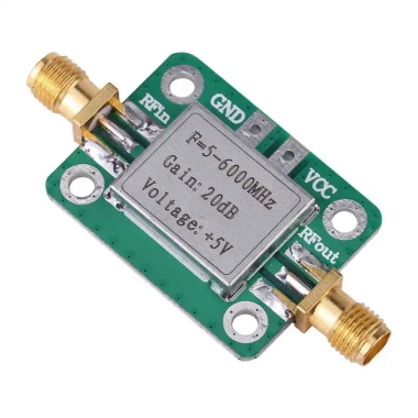 Підсилювач 20 dB 5M-6Ггц малошумний LNA без корпусу — GSM Sota