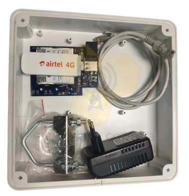 Антена-бокс OB-M2х15 з 3G-4G PoE роутером і USB модемом — GSM Sota