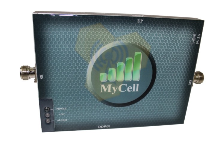 MyCell MD1800 Широкополосный сотовый ретранслятор в стандарте связи DCS1800. Усиление 75 дБ, 320 мВт. Площадь покрытия до 1500 кв.м.